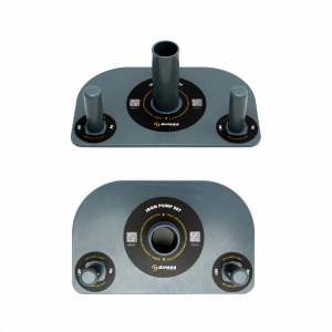 Iron Pump Set rack