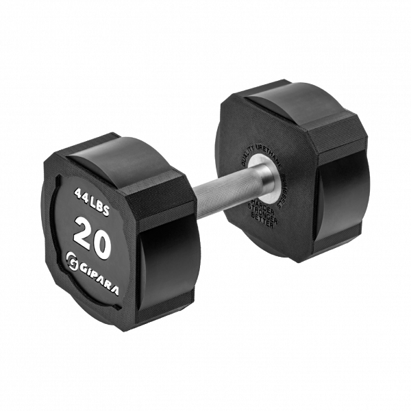 OBSIDIAN urethane dumbbells