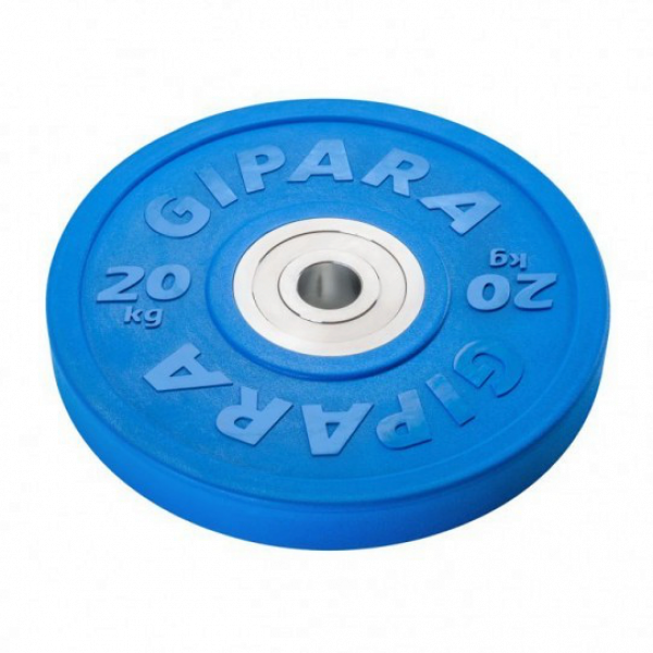 Rubber bumper plate