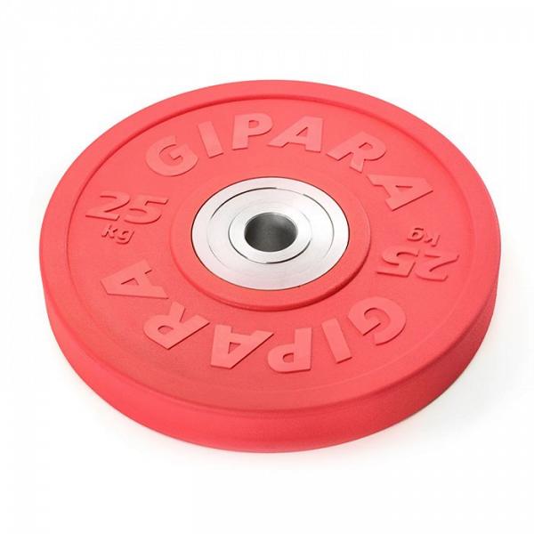 Rubber bumper plate