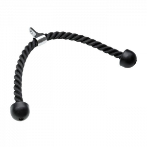 Triceps rope cable attachment