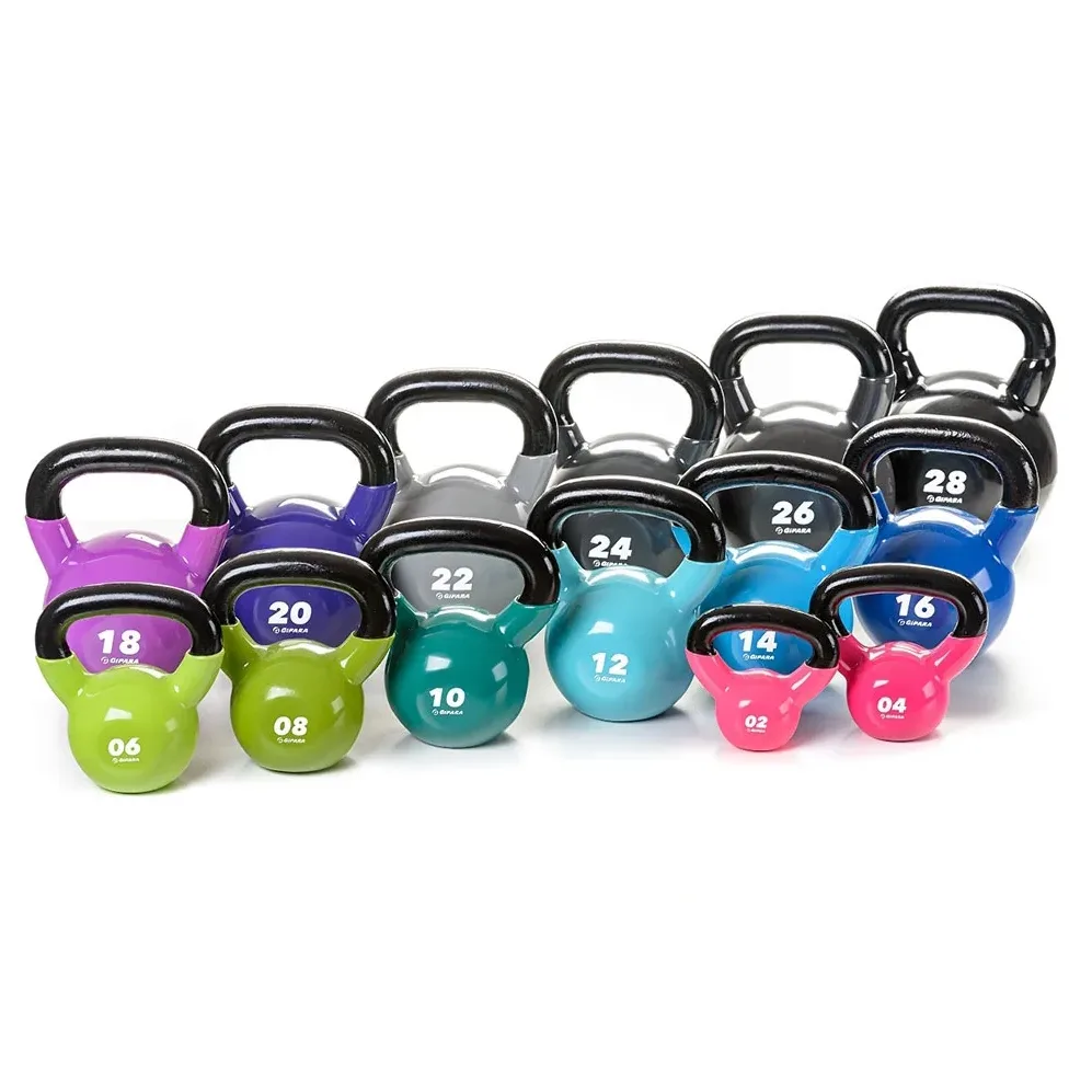 Vinyl kettlebells